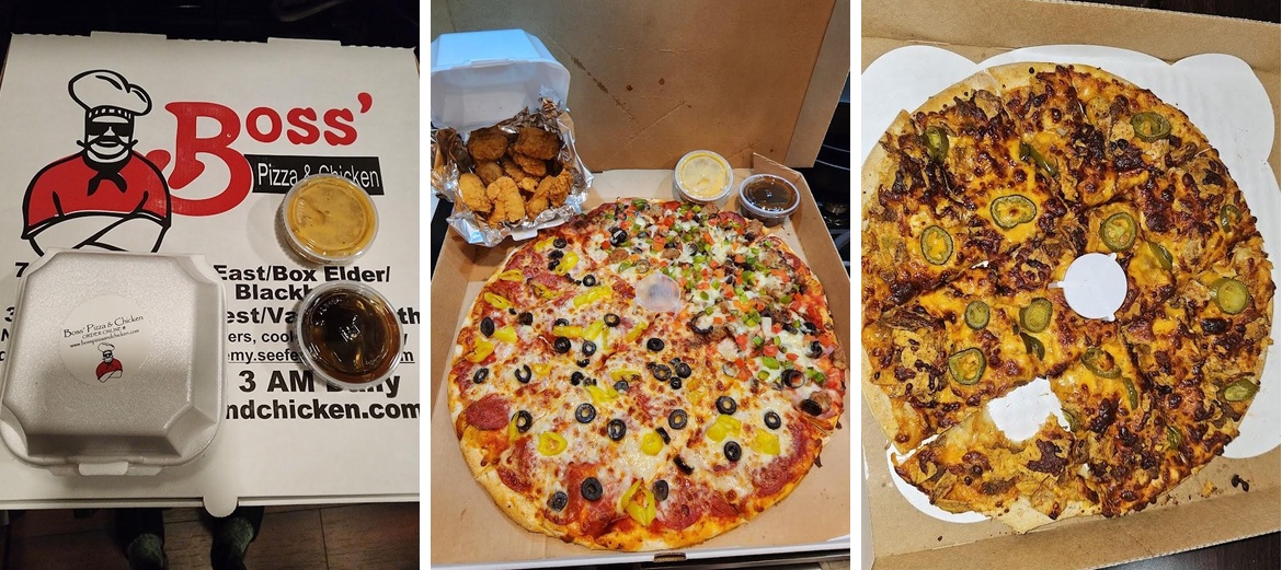 Boss' Pizza & Chicken Rapid City Tuscany Menu